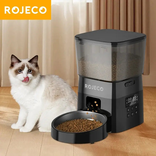 SmartPaws: Automatic Pet Feeder for Cats and Dogs - Button Control Version