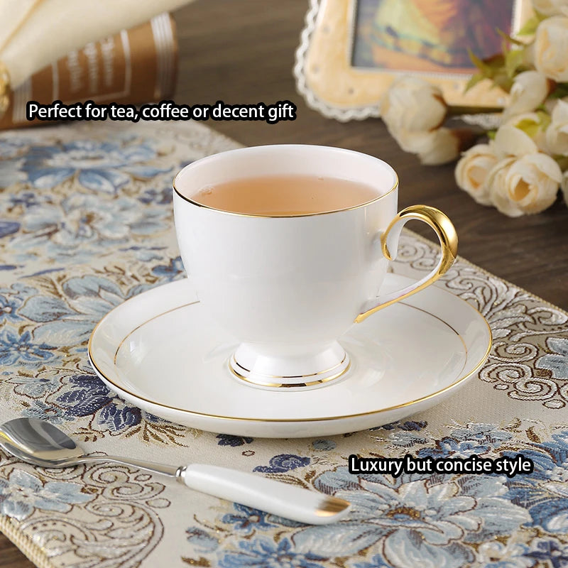Elegance in Every Sip: Freeson Bone China Coffee Set