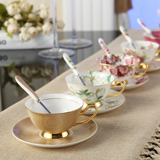 Timeless Elegance: Freeson Bone China Coffee Cup Set
