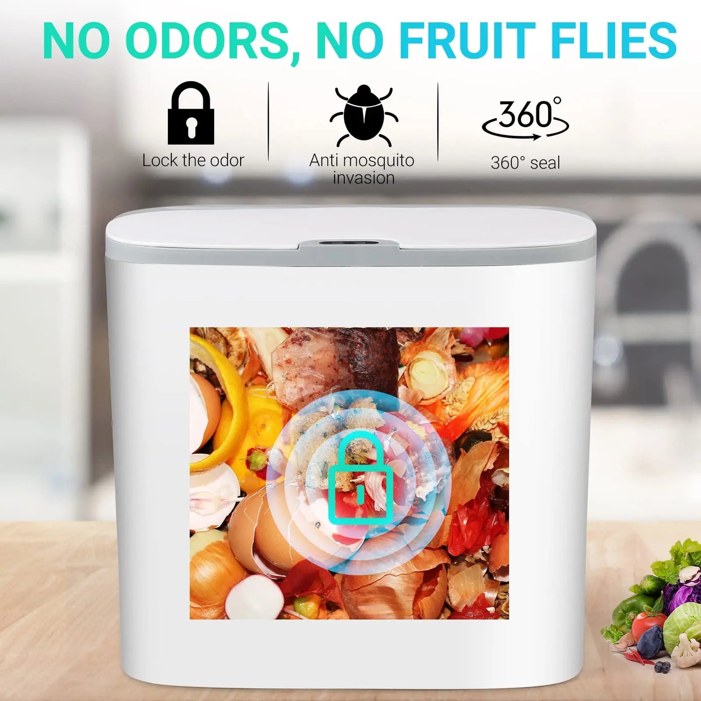 Smart Motion Sensor Trash Can: Effortless Waste Management with Style